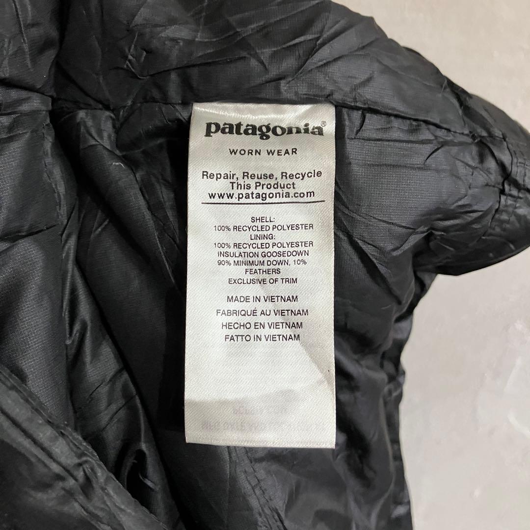 美品 patagonia ダウンセーター ベスト ブラック L パタゴニア