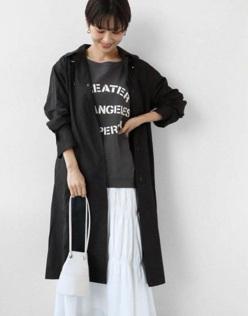 【美品】TRADITIONAL WEATHERWEAR レインコート　ブラック