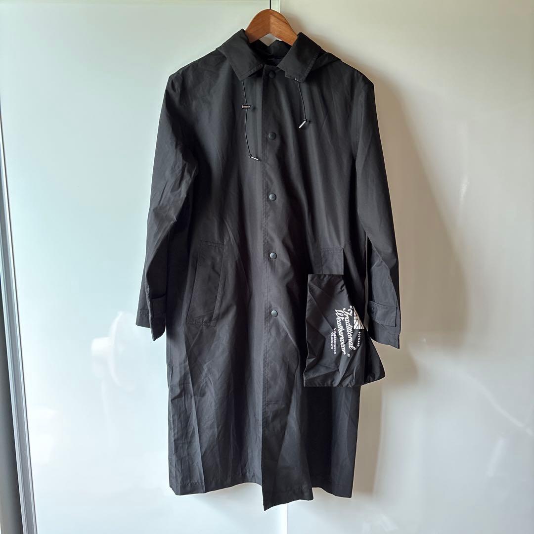 【美品】TRADITIONAL WEATHERWEAR レインコート　ブラック