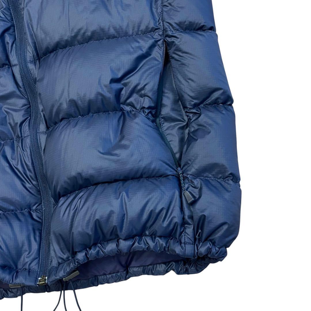 【美品】mont-bell モンベル ライトアルパイン ダウンベスト ネイビー