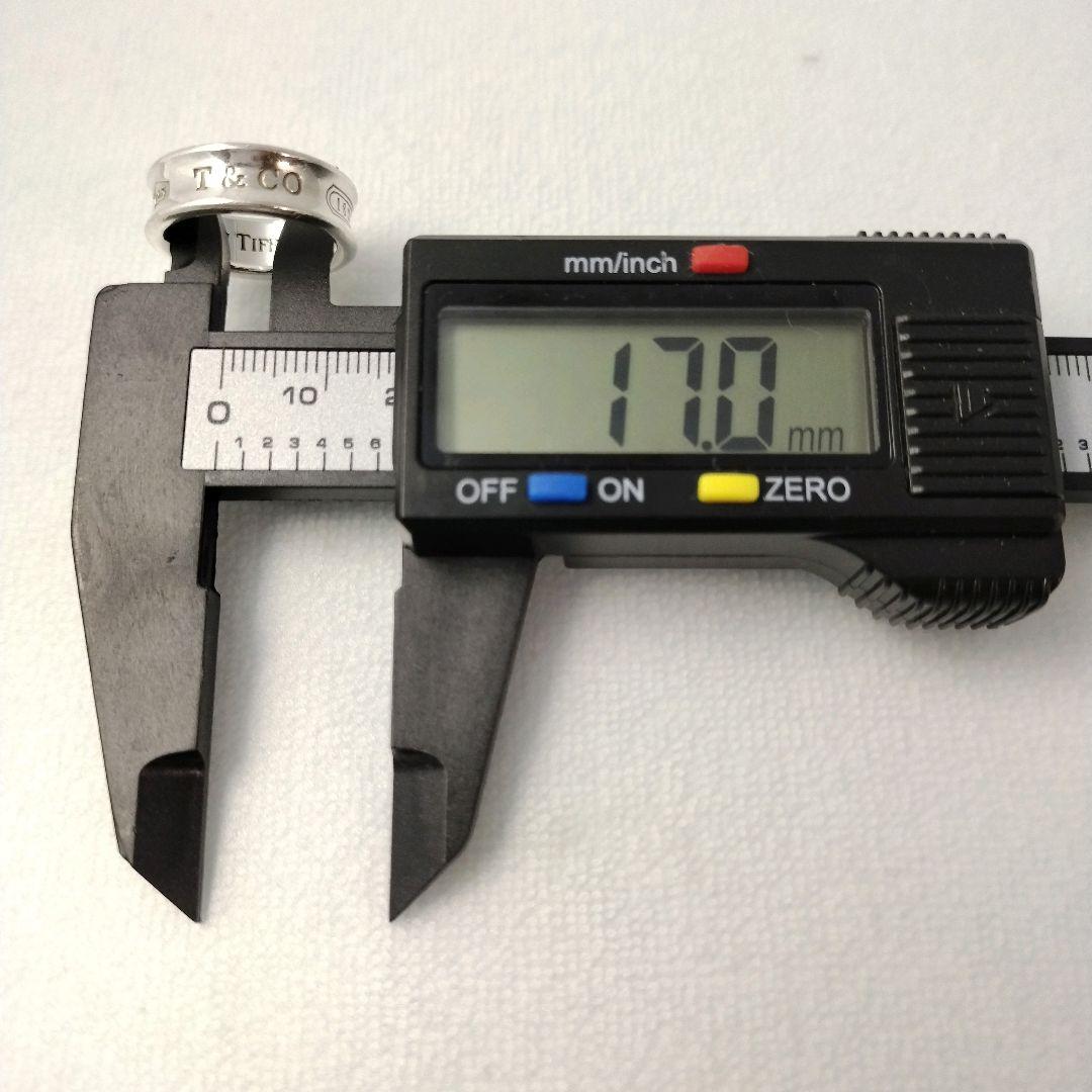 ティファニー 12号 1837 ナローリング シルバー925