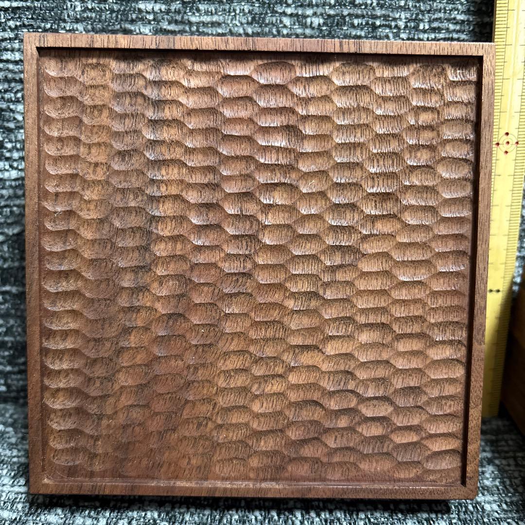 small work camp 木製小物入れ 仕切り付き　アクセサリーボックス