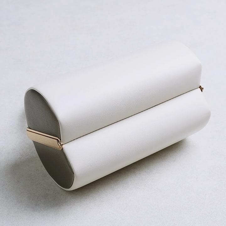 草履バッグセット 草履:24cm(くすみゴールド＆くすみホワイト)　 T126