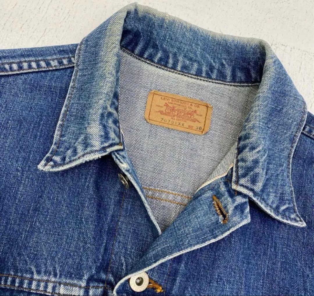 Levi's 70701XXデニムジャケット38ヴィンテージ Echeveria