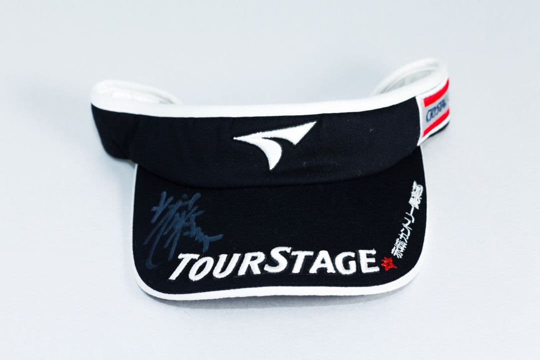 サイン入りTOURSTAGE キャップ バイザー グローブ セット