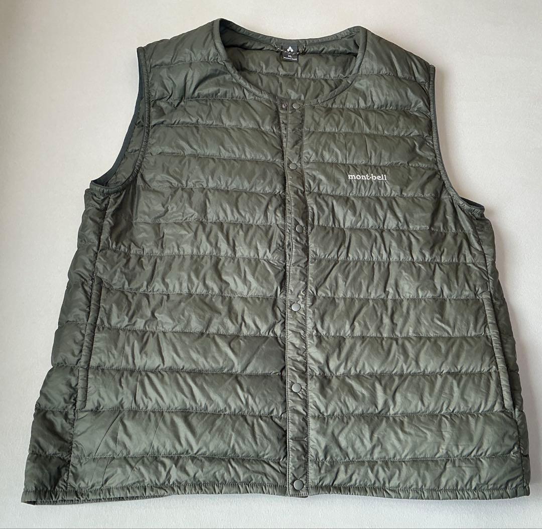 モンベル スペリオダウン ラウンドネックベスト Men's