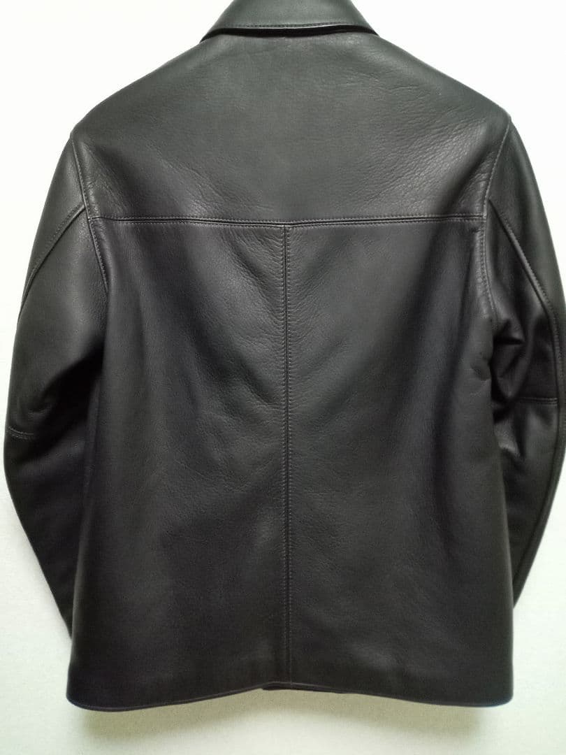 【やす】Y'2 LEATHER ディアスキン　カーコート　ワイツーレザー