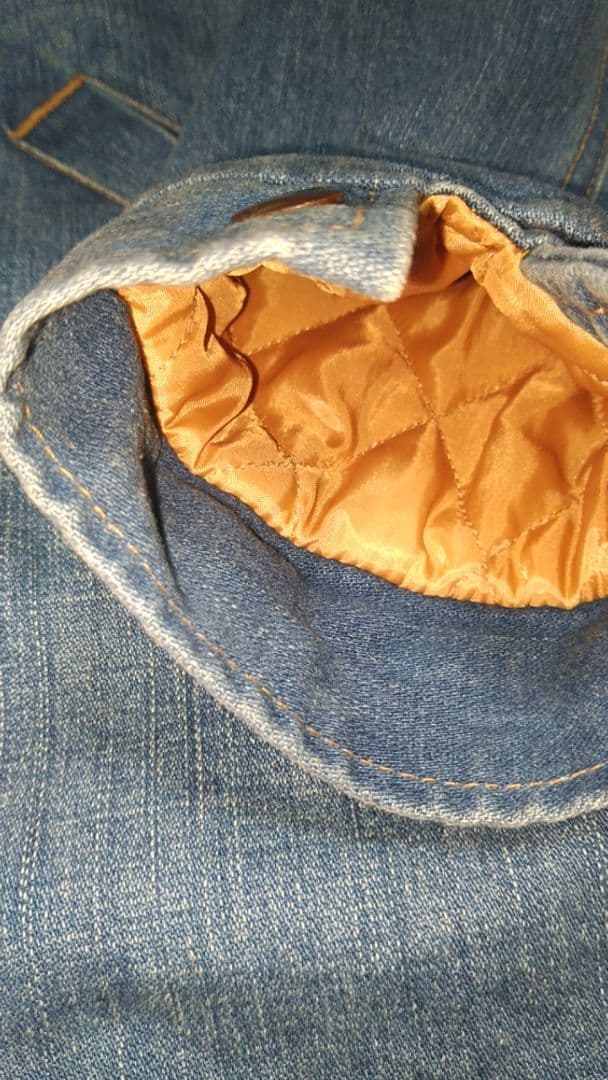 新品未使用　Wrangler ランチコート ボア XL デニム素材