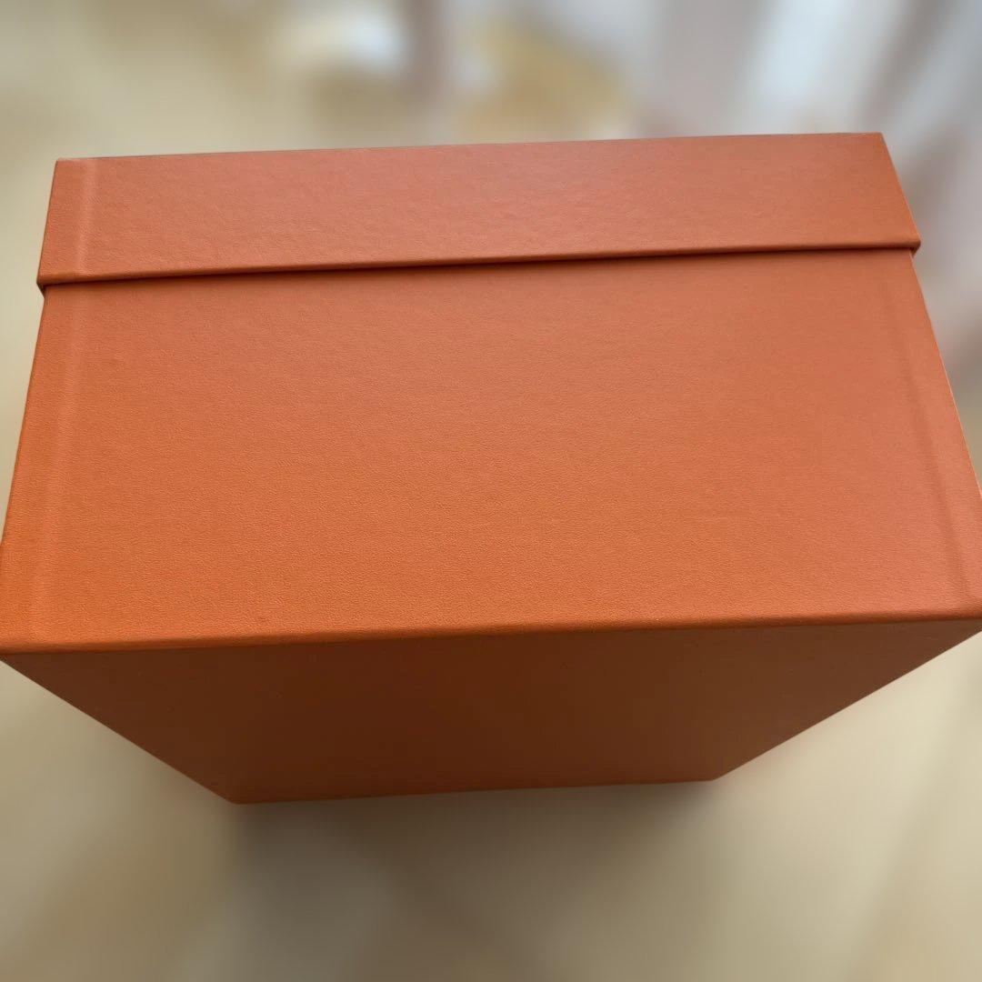 エルメス　空箱　バーキン25 オレンジ ギフトボックス 大
