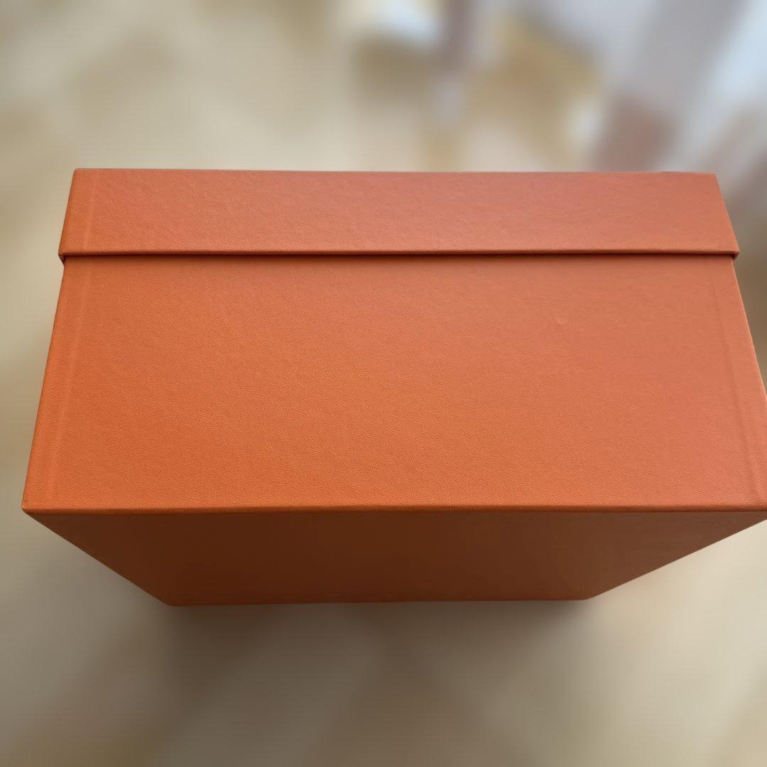 エルメス　空箱　バーキン25 オレンジ ギフトボックス 大