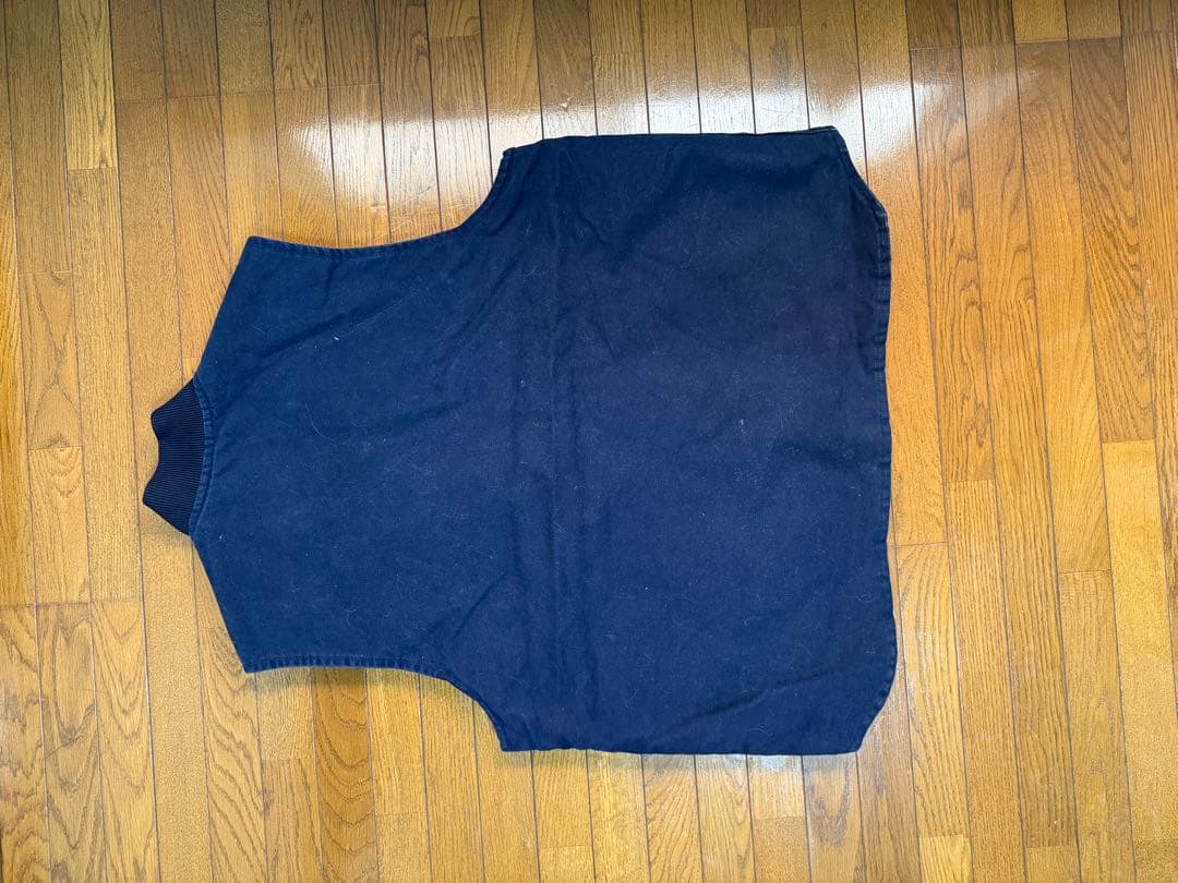 Carhartt ネイビー ダウンベスト 2XL