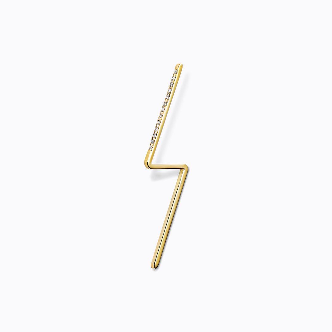 アクセサリー SHIHARA Diamond Post Pierce 0101 18K YG