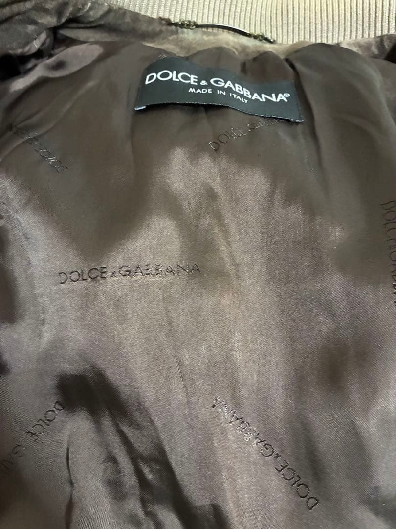 Dolce & Gabbana ブラウン スエードレザージャケット
