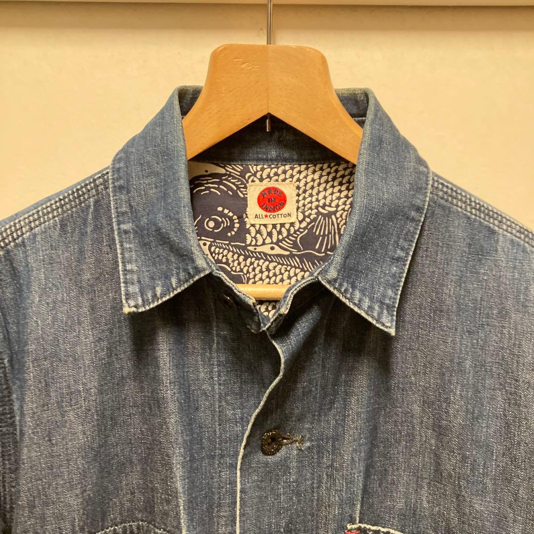 ティグロプロカンテ MADE IN INDIGO 天空丸 デニムカバーオール