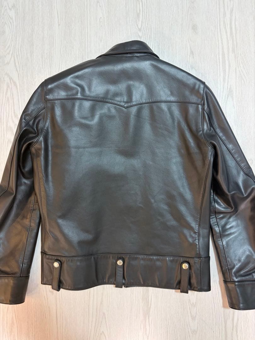 HYSTERIC GLAMOUR ブラック レザー シングルライダースM
