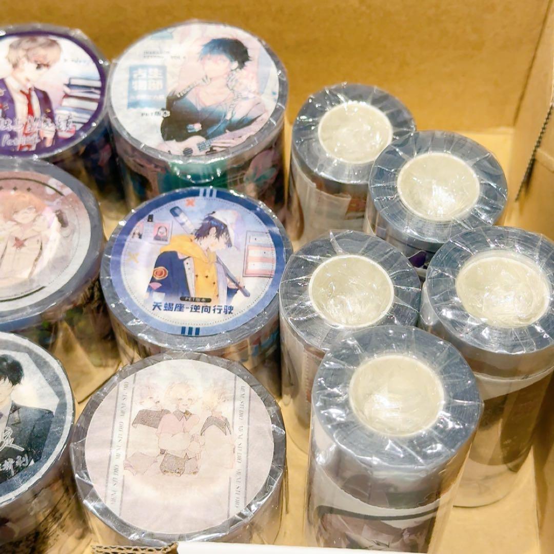 や*き様 【男の子セット】人物マステ 新品 海外マステ 14巻 まとめ売り