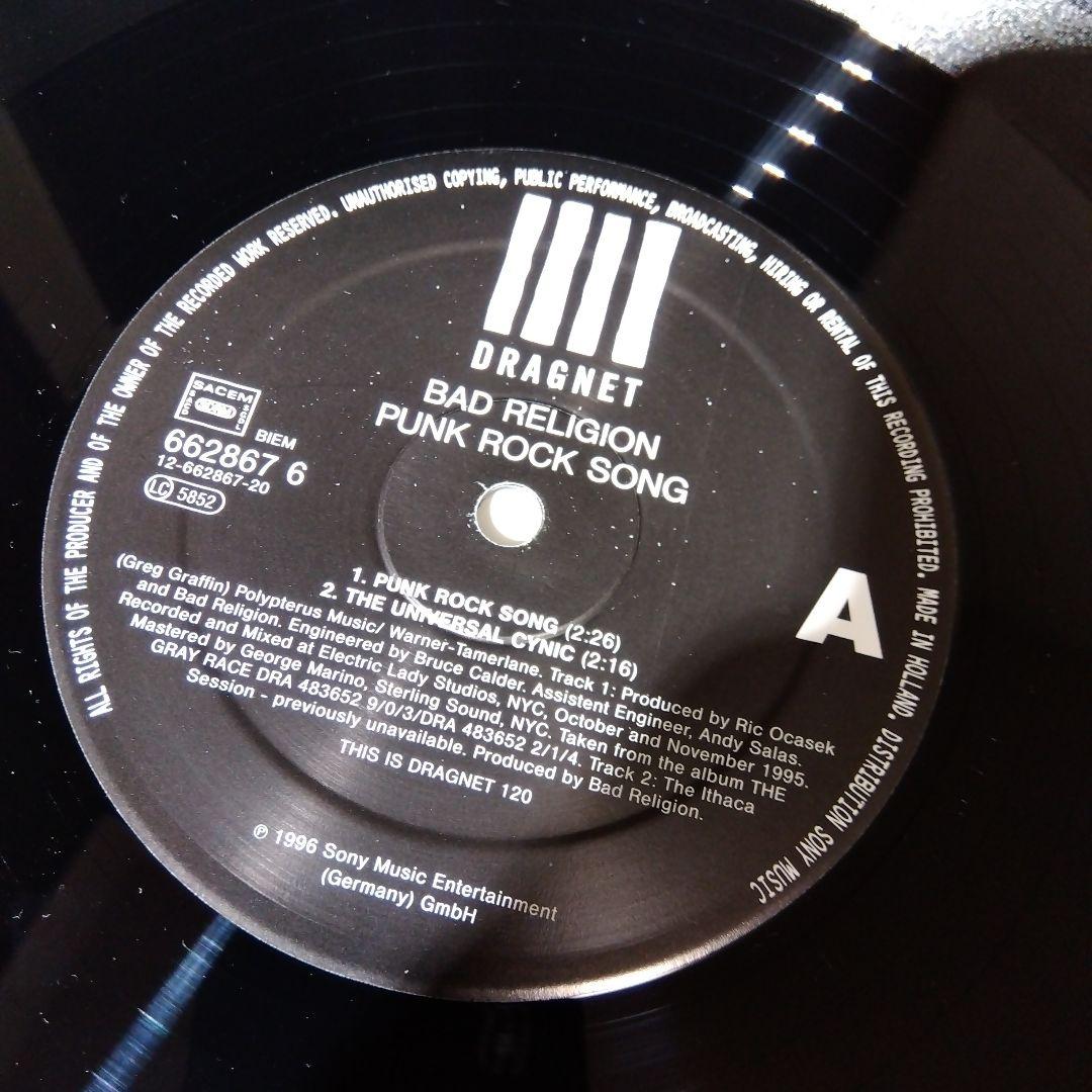 【12㌅】BAD RELIGION / Punk Rock Song