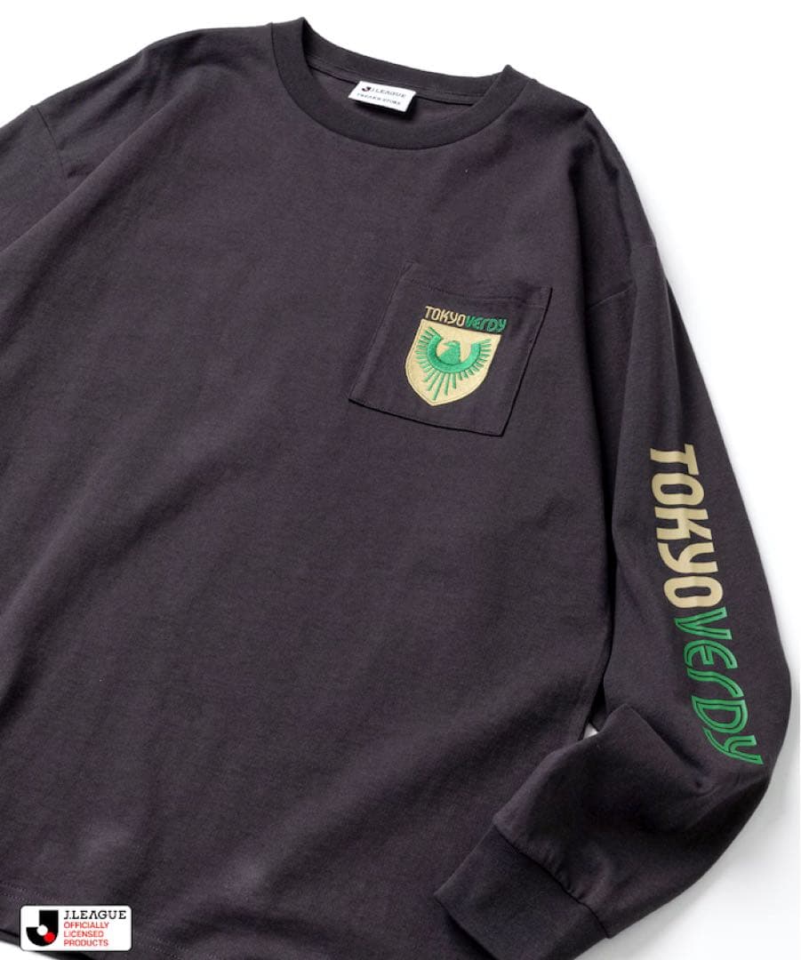 東京ヴェルディ FREAK’S STORE ロングスリーブTシャツ　チャコールL