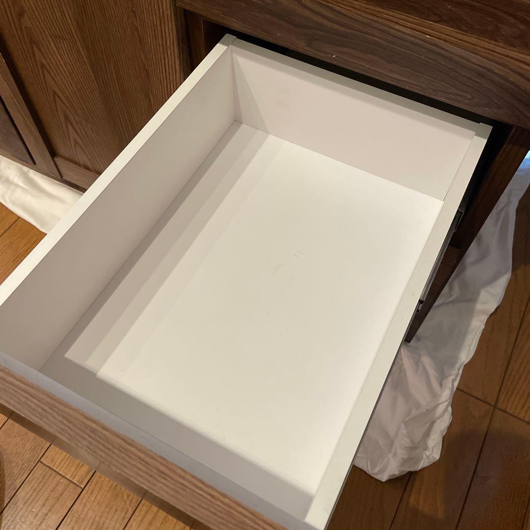 【値下げ】ウォールナット色　キッチンボード