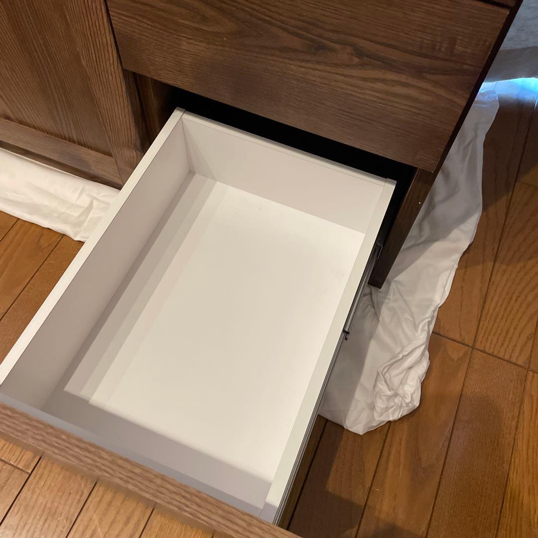 【値下げ】ウォールナット色　キッチンボード