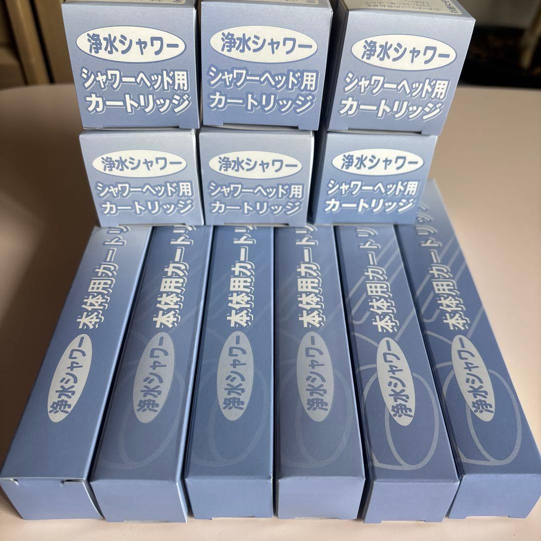 フリーサイエンス　シャワーヘッドカードリッジ6セット