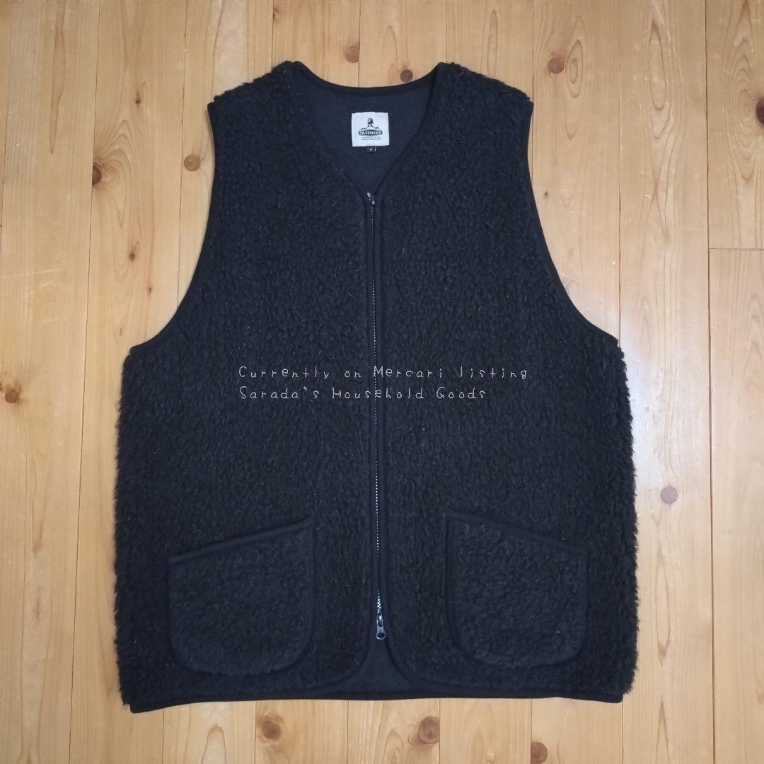 美品　COLD BREAKER　パイピングボアベスト　黒