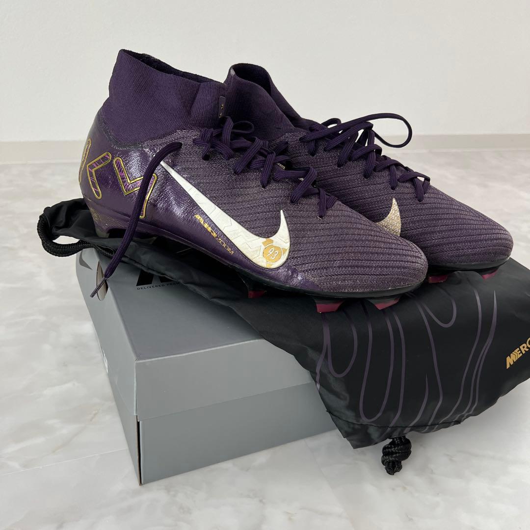 Nike Mercurial 紫色 サッカーシューズ 収納袋付き