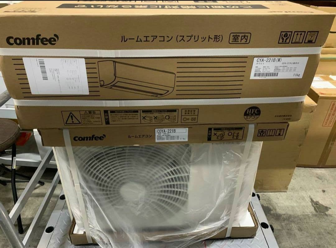 2025年モデル] COMFEE' エアコン 6畳 2.2kw CYA-221B