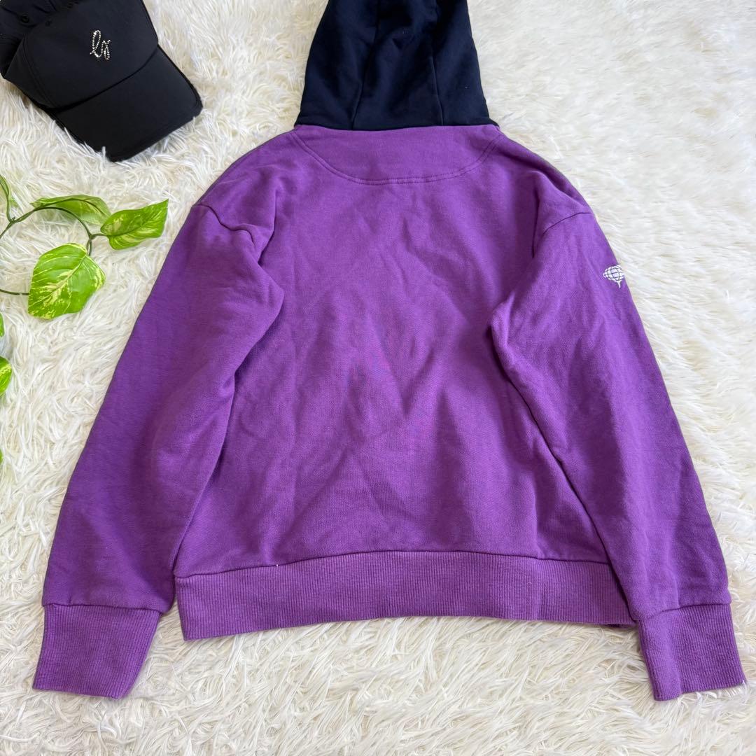 【ビームスゴルフ】美品 パーカー パープル Sサイズ レディース