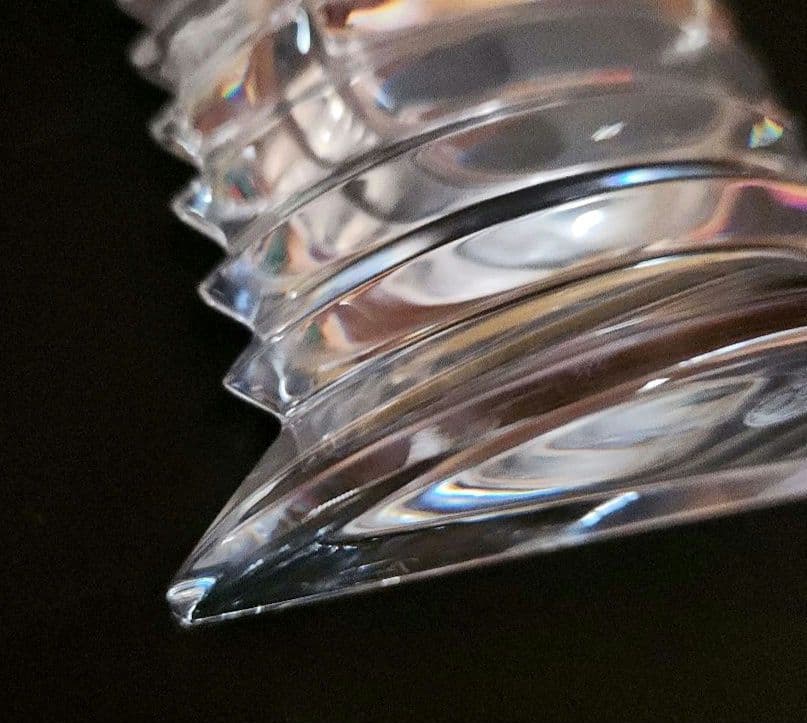 Baccarat クリスタル置時計 元箱付き