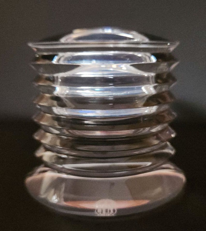 Baccarat クリスタル置時計 元箱付き