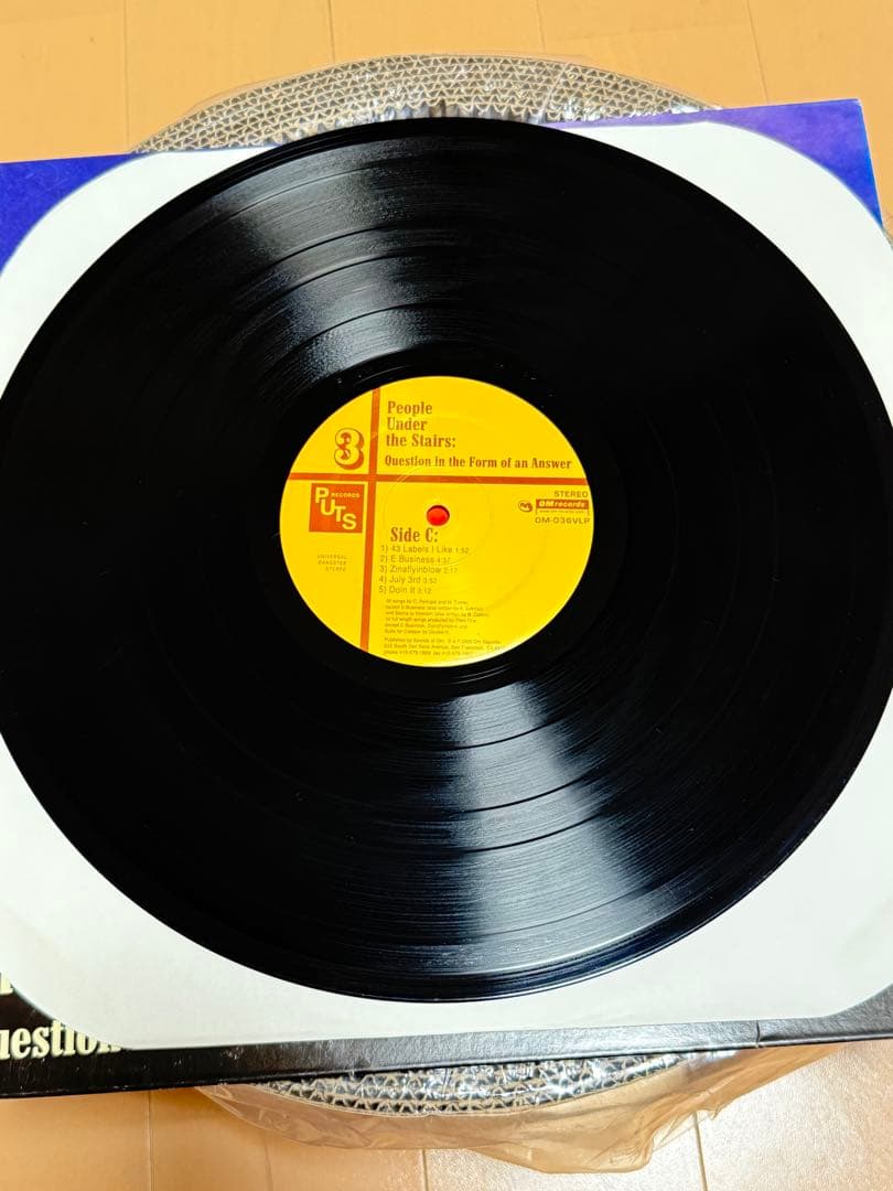 洋楽 People Under the Stairs/ Question LP