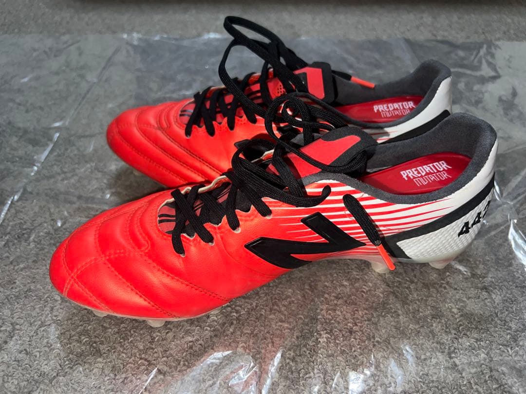 New Balance 442 PRO FG 27cm サッカースパイク 赤