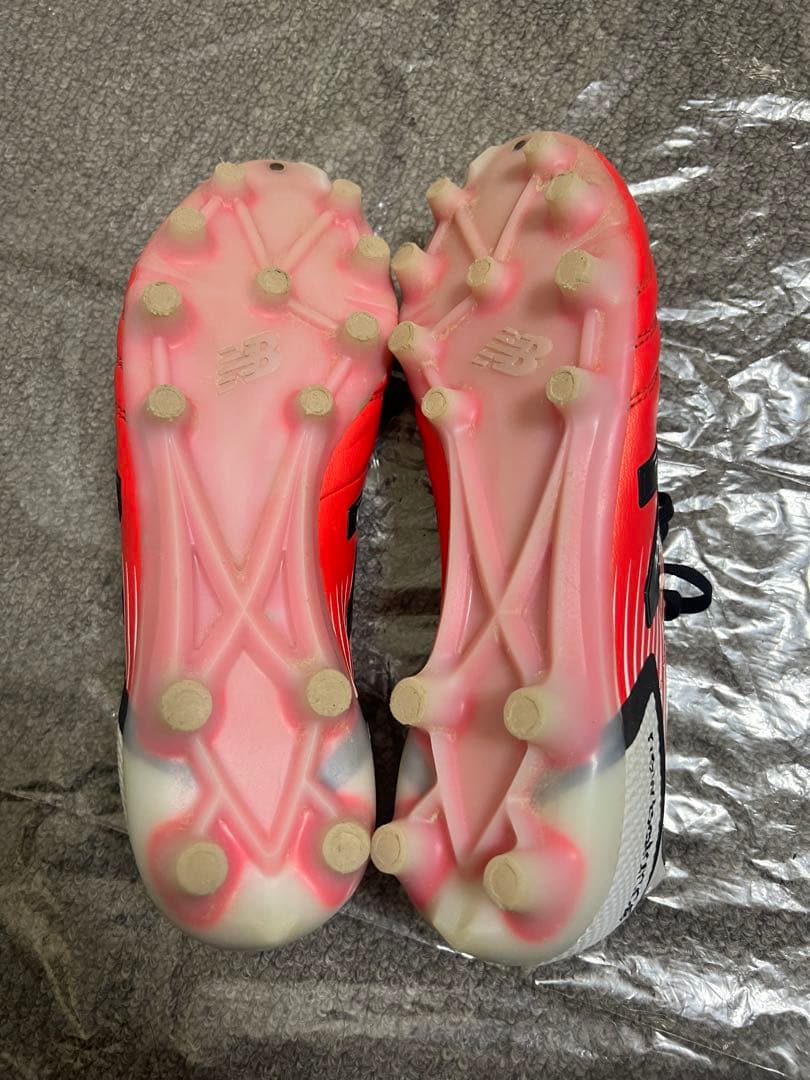 New Balance 442 PRO FG 27cm サッカースパイク 赤