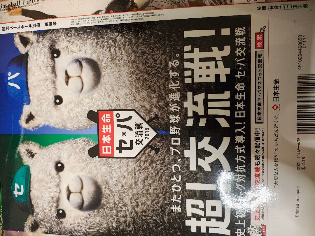 野球関連雑誌 カラー名鑑値下げ交渉可能