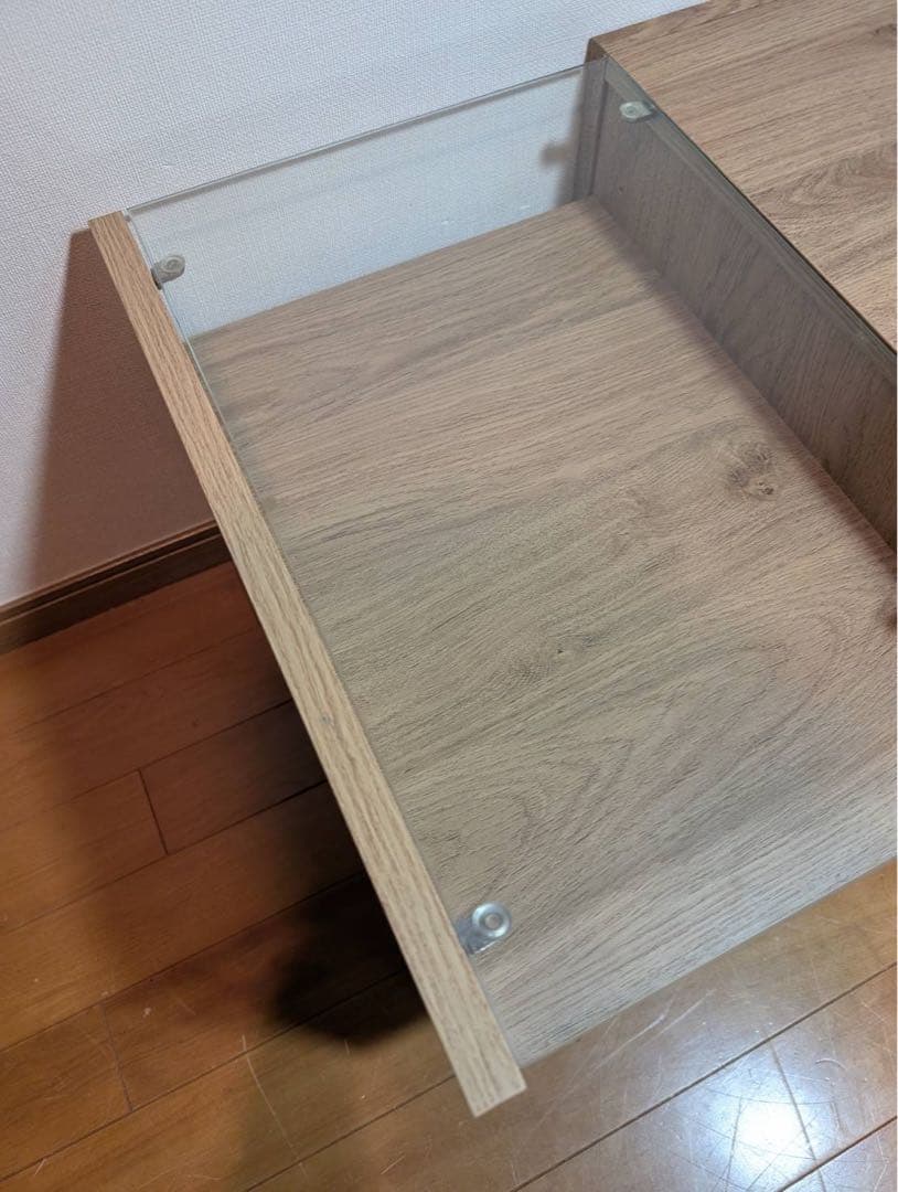 ■送料込■LOWYA ラタン調 センターテーブル ローテーブル 木製 机 家具