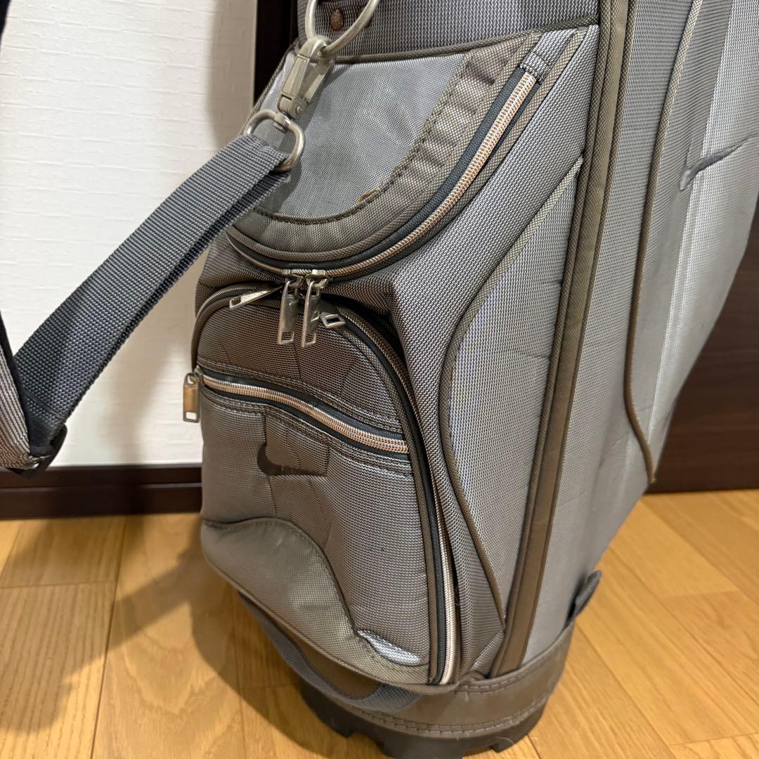 Nike キャディバッグ ゴルフバッグ グレー