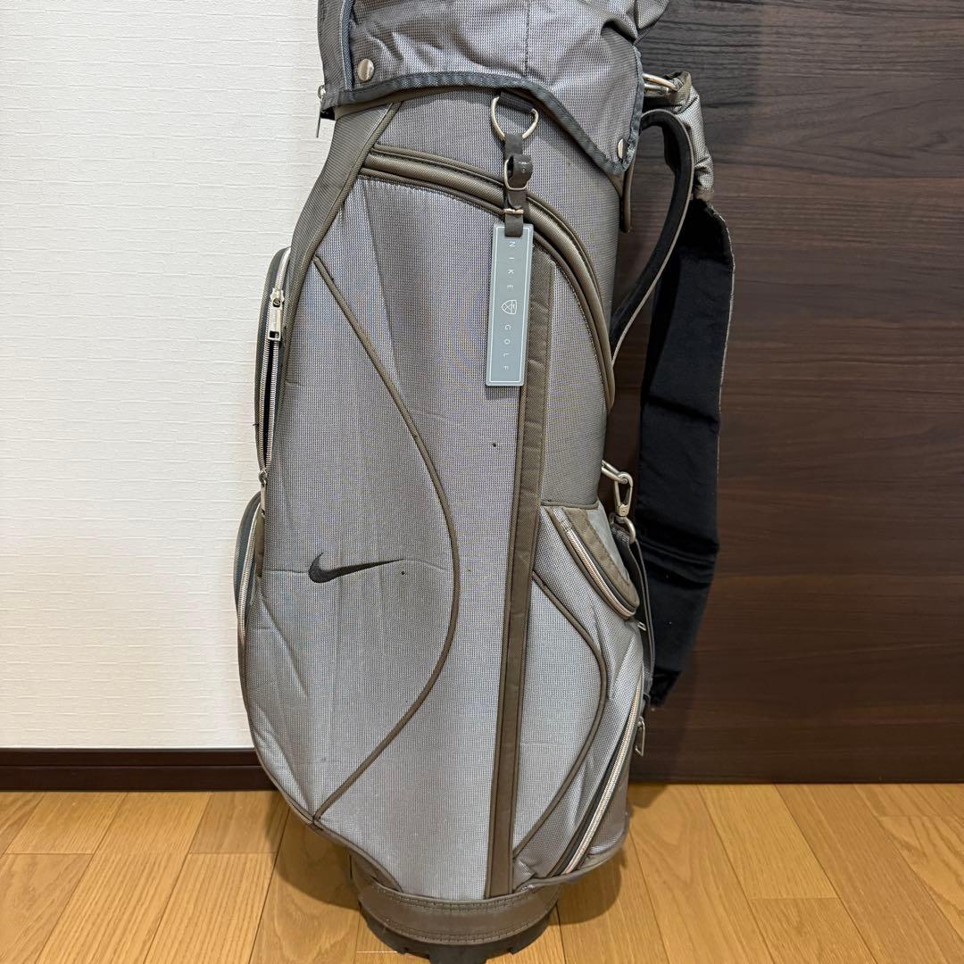 Nike キャディバッグ ゴルフバッグ グレー