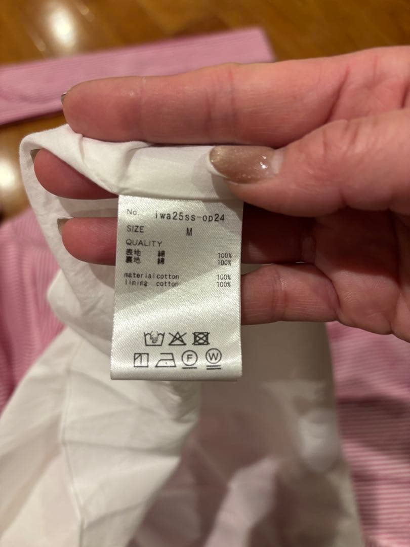 ジェンヌ オードリールックエアリーワンピース　M フレア