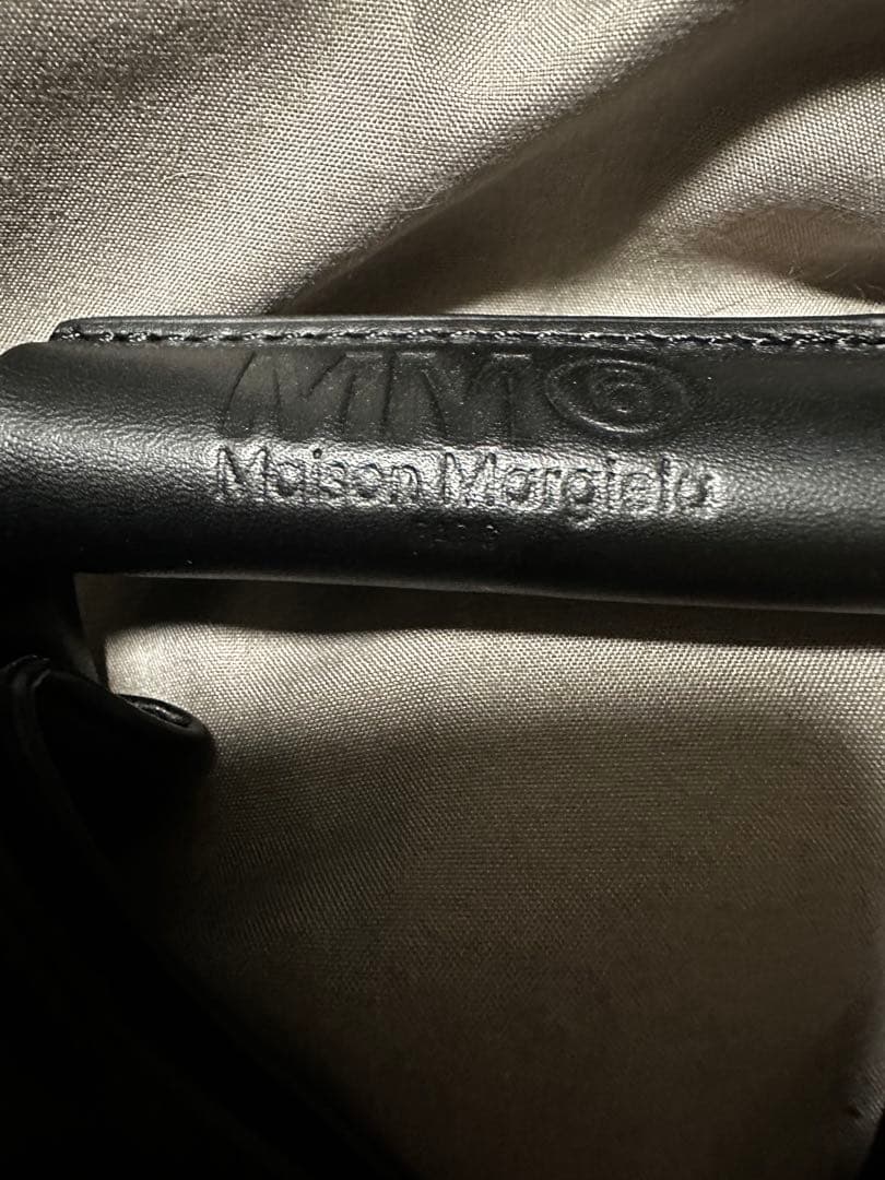 Maison Margiela MM6 ブラック トートバッグ