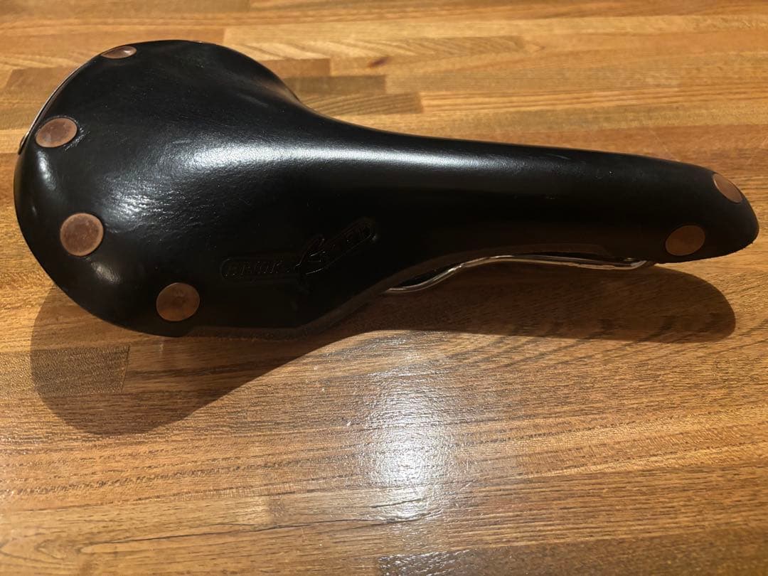 BROOKS swift chrome ブラックレザーサドル