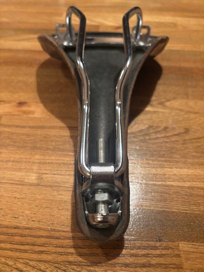 BROOKS swift chrome ブラックレザーサドル