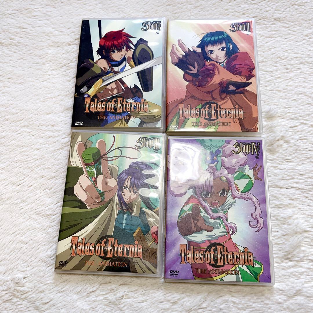 付属品完備 テイルズオブエターニア DVD BOX 全巻 ポストカード 冊子