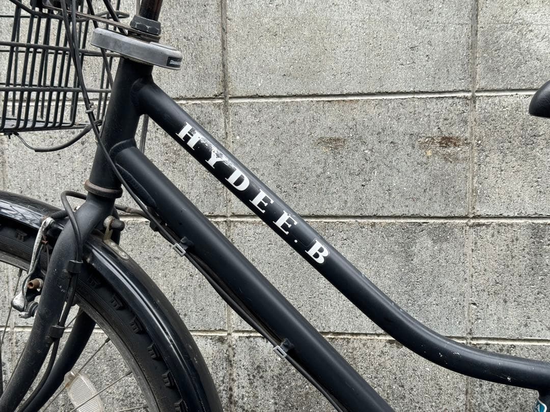 「送料込み」電動アシスト自転車 チャイルドシート付き ブラック　hydee.b