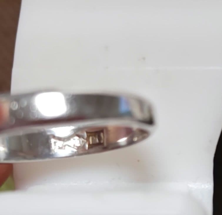 のみのま　最終お値下げ　ダイヤ立爪　PT900 ダイヤ 0.316 ct