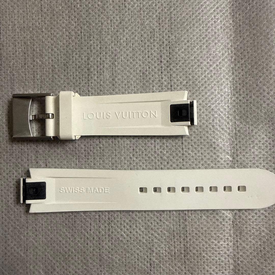 ルイヴィトン　タンブール用替ベルト　ホワイト