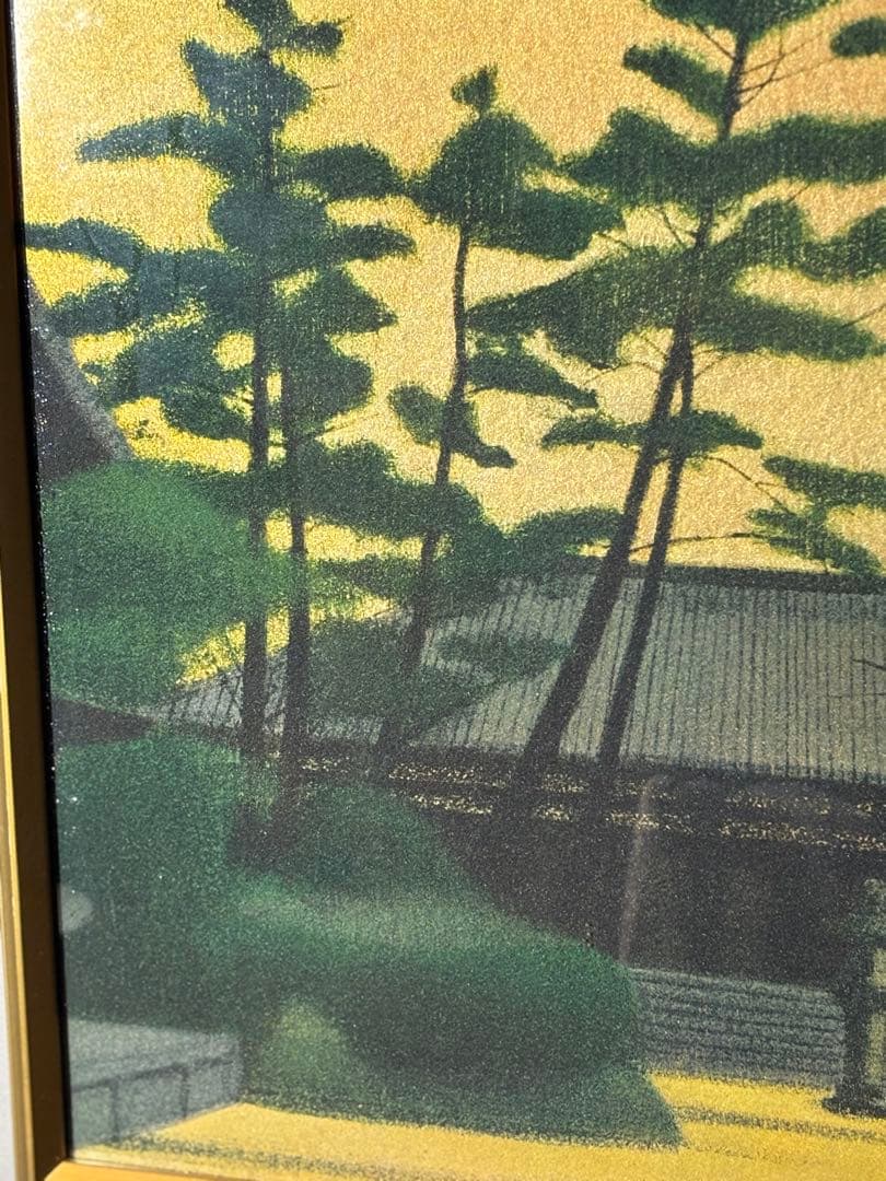 セ*ジ様 真作保証 アート作品【 薬師寺 / 平山郁夫 】絵画 美術複製画 講談