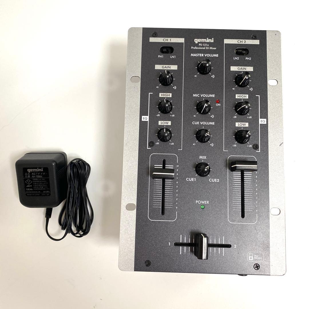 Gemini PS-121x プロフェッショナルDJミキサー