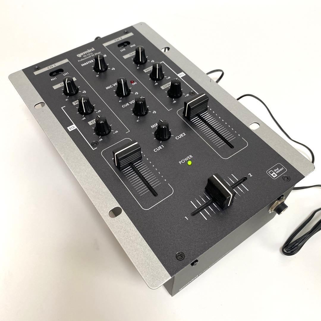 Gemini PS-121x プロフェッショナルDJミキサー