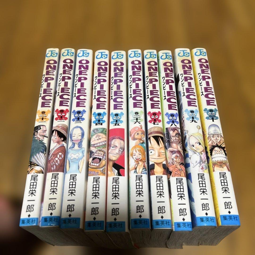 初版本 ONEPIECE 21～30巻セット ワンピース 単行本 初版セット